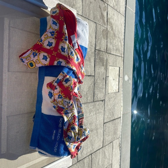 WeWoreWhat Onia Small Tile Print Bikini - Picture 3 of 8